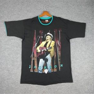 1994 ALAN JACKSON "On Tour" Double-Sided Graphic T-Shirt,